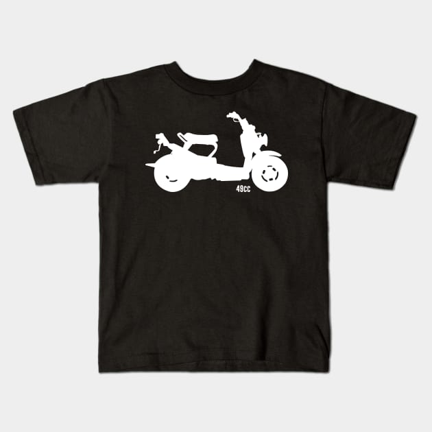 Honda Ruckus 49cc Kids T-Shirt by Yankeeseki